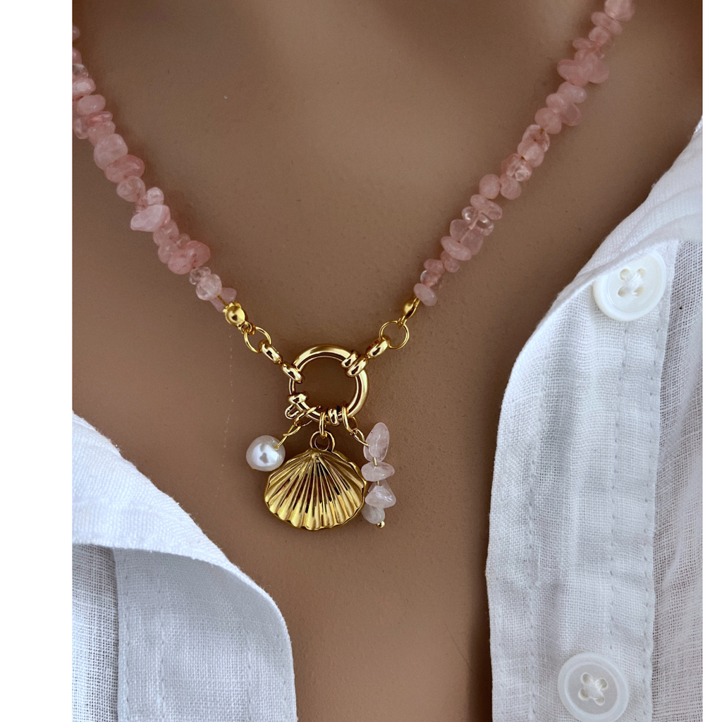Collar Pink Sea