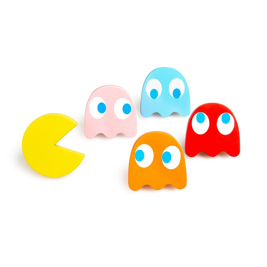 Colgador pared PacMan x5