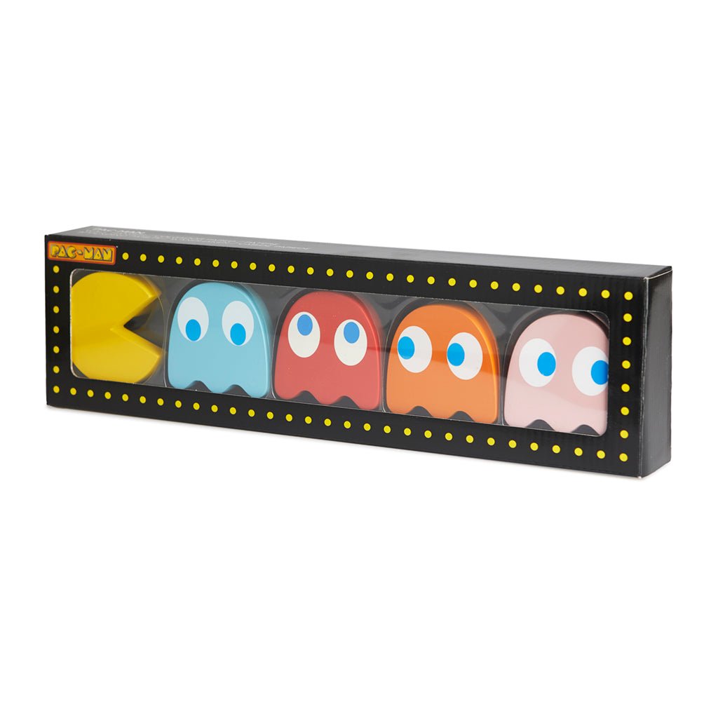 Colgador pared PacMan x5