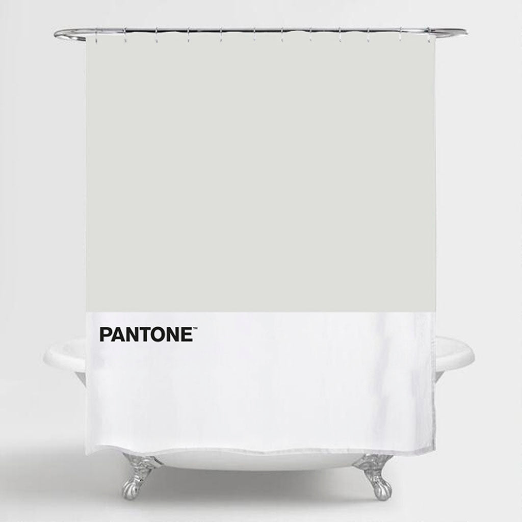 Cortina de baño Pantone: gris-Dopamine Concept Store