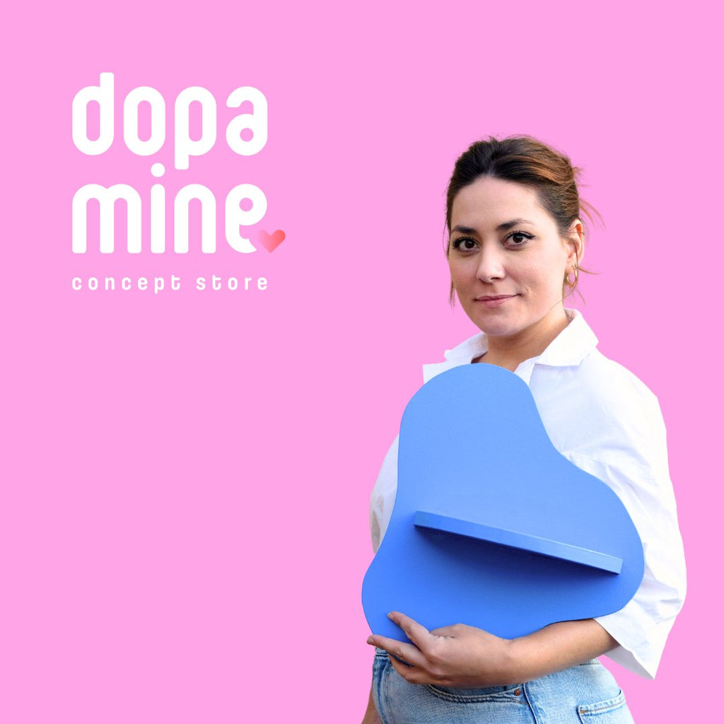 Estantería Cloud: Azul Indigo-Dopamine Concept Store