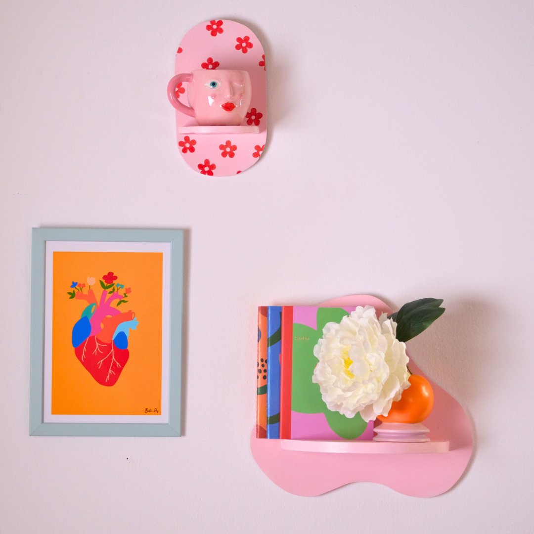 Estantería Cloud: Rosa-Dopamine Concept Store