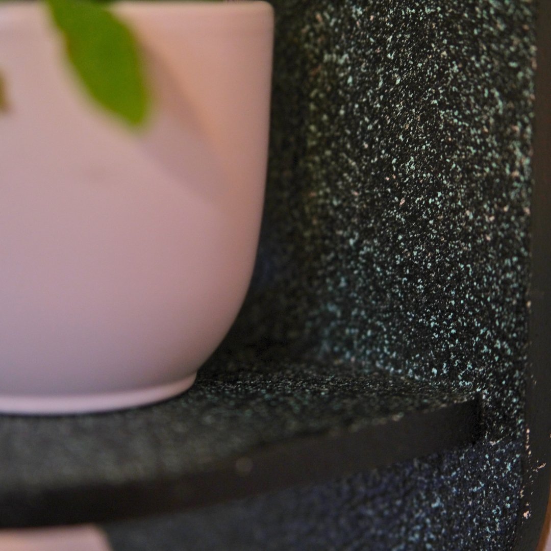 Estantería Efecto Piedra: Negro-Dopamine Concept Store