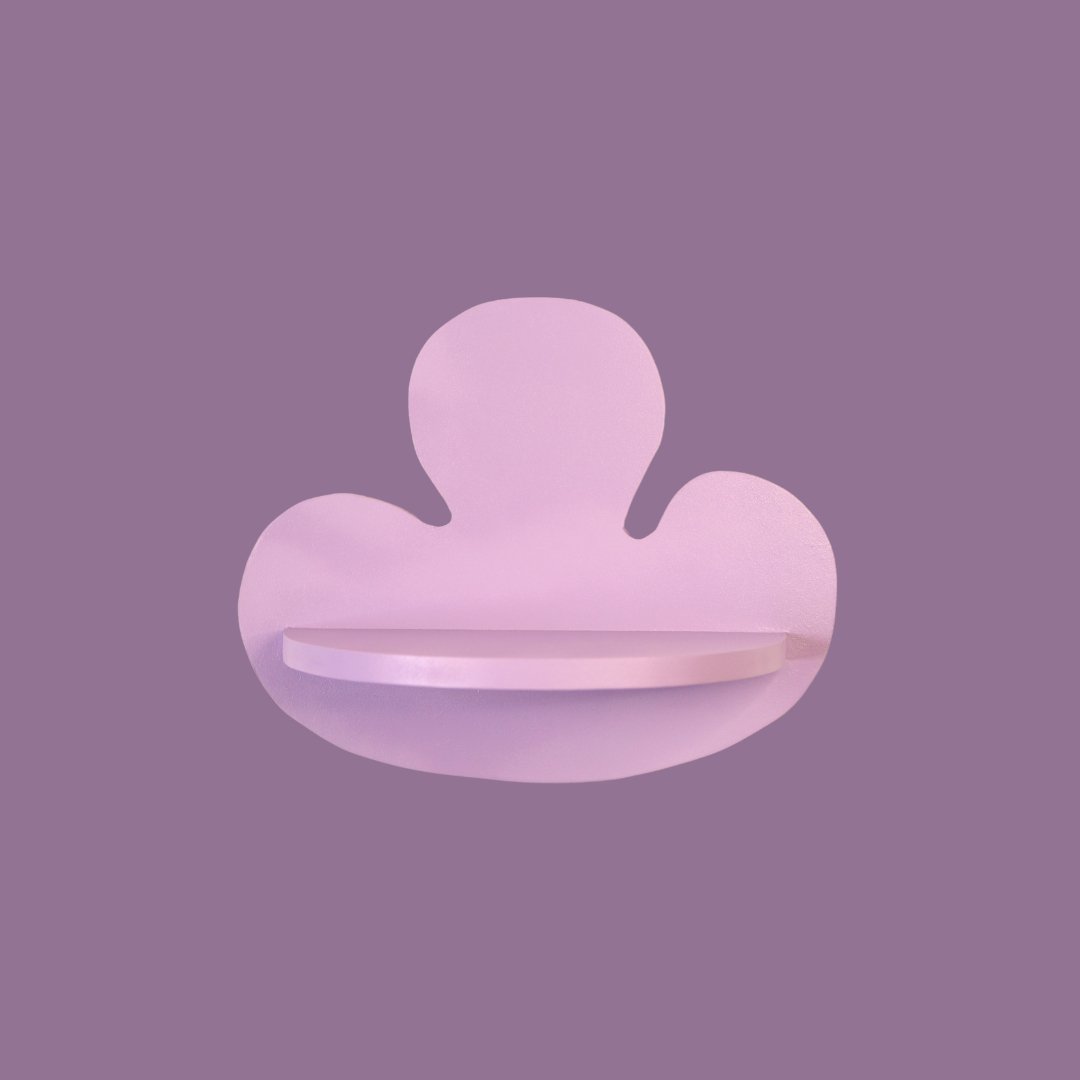 Estantería Leaf: Lila-Dopamine Concept Store