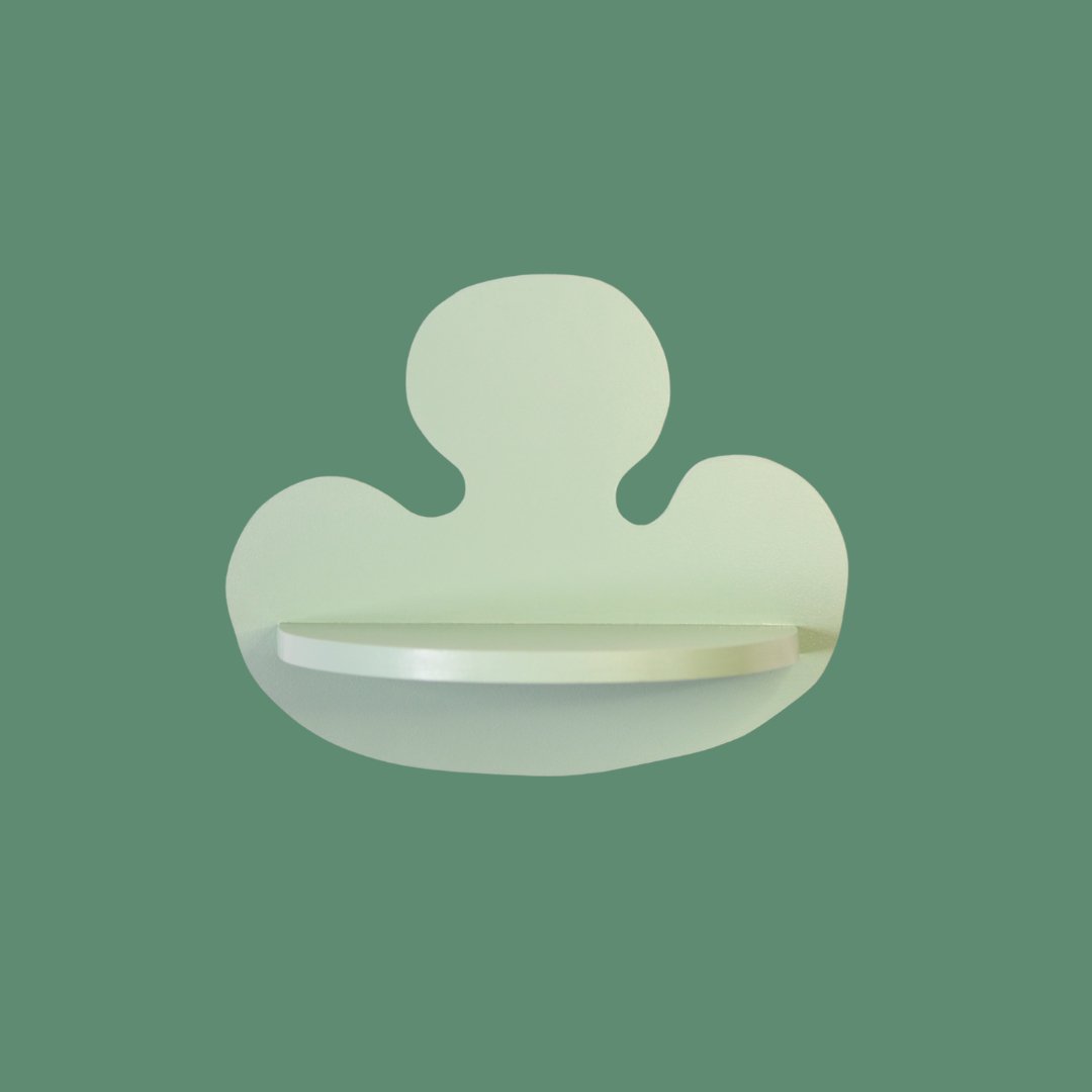 Estantería Leaf: Verde