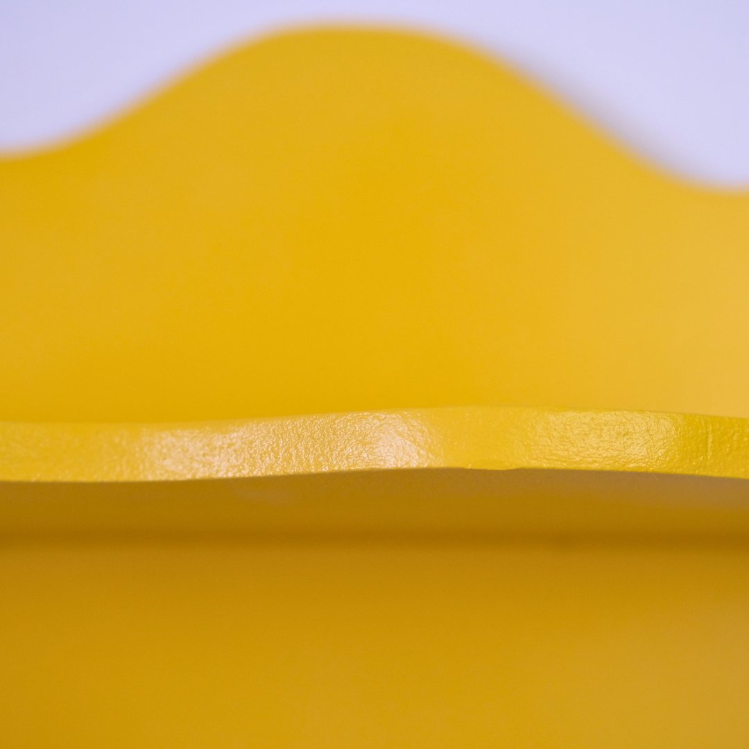 Estantería Ondas: Amarillo