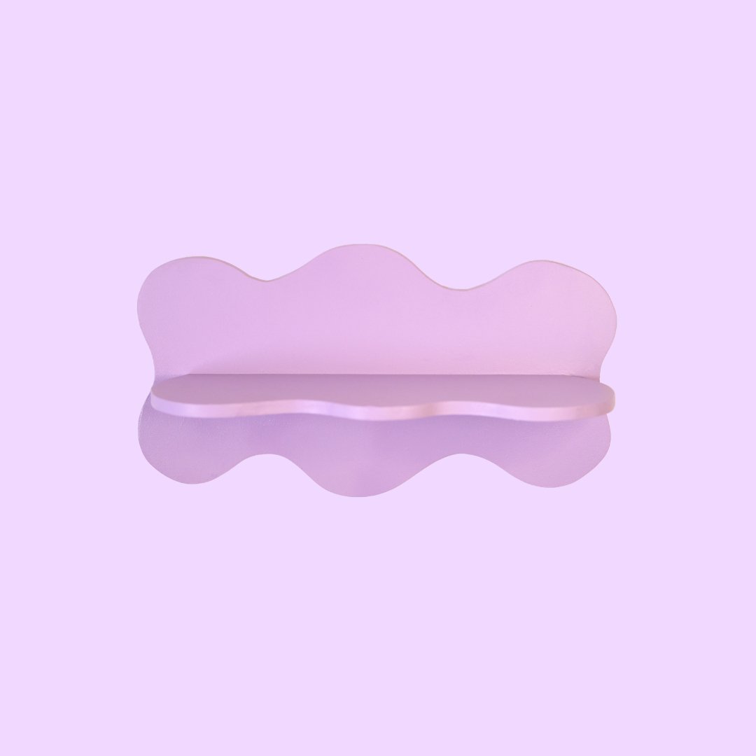 Estantería Ondas: Lila