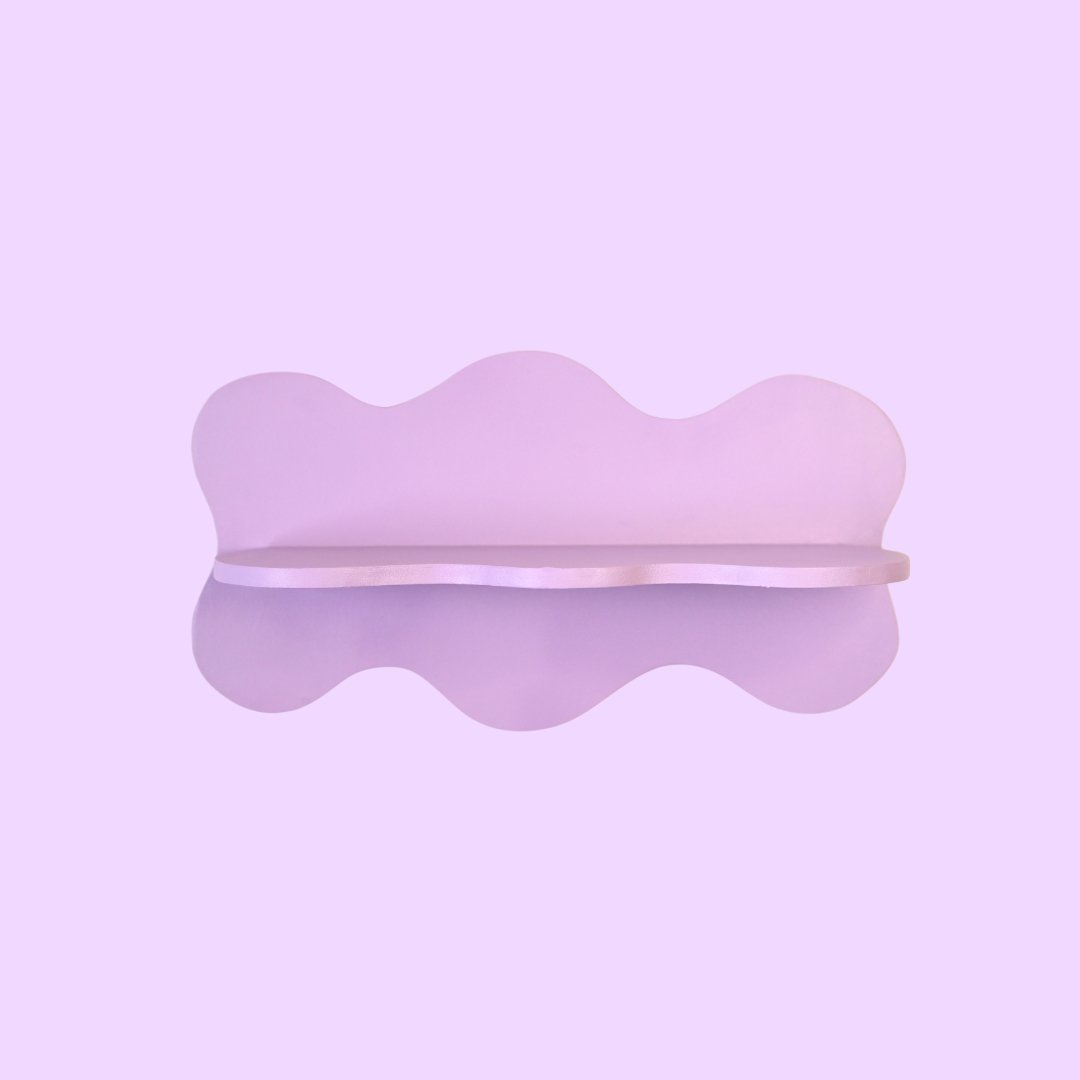 Estantería Ondas: Lila