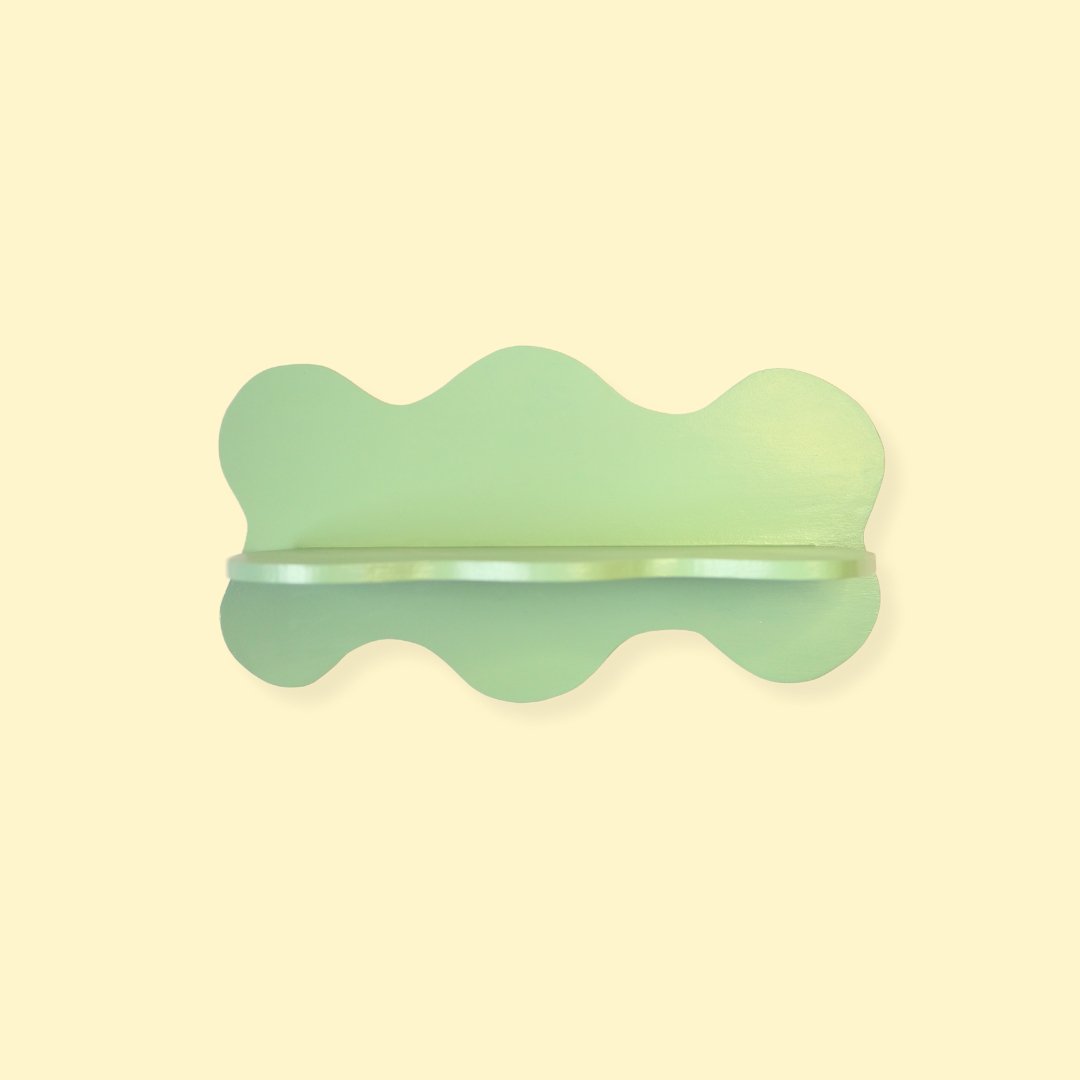 Estantería Ondas: Verde