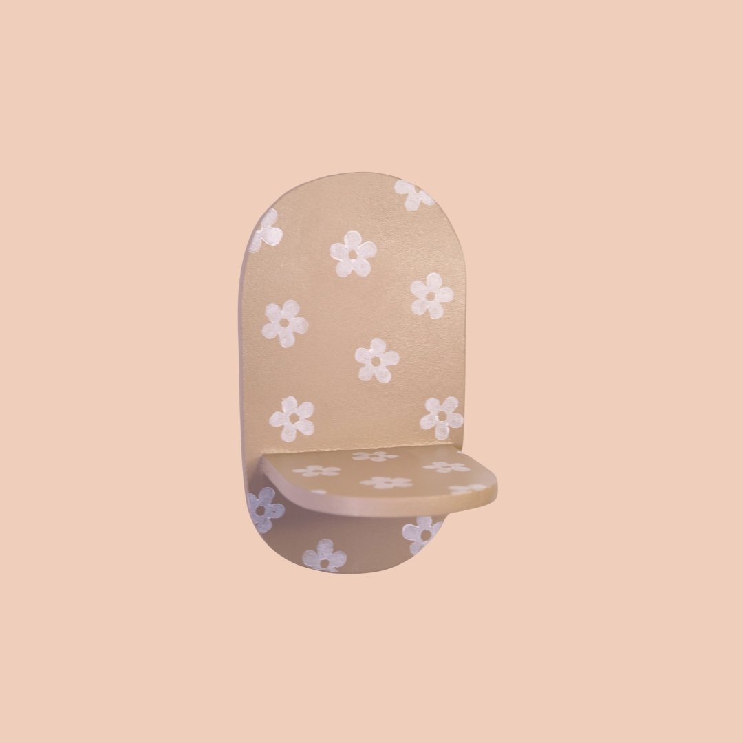 Estantería Oval Floral: Tierra