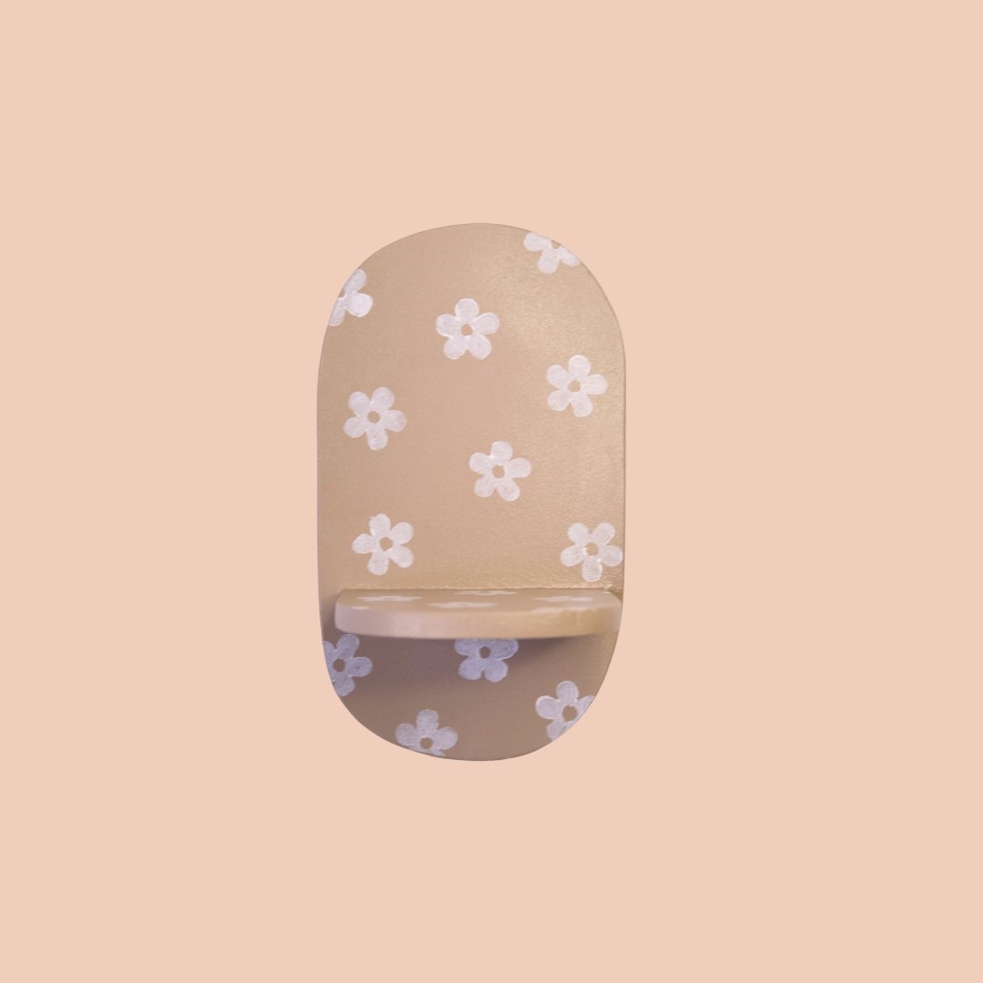 Estantería Oval Floral: Tierra