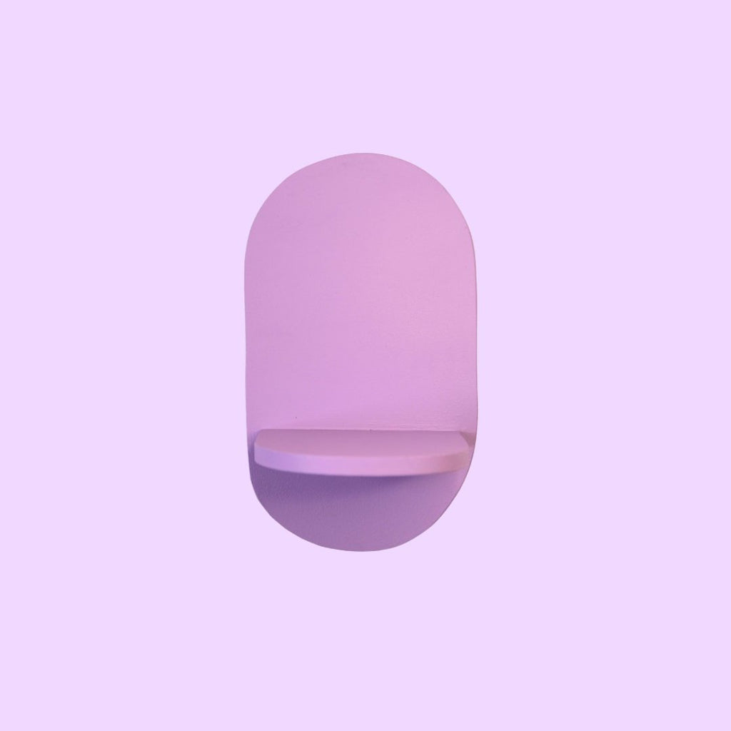 Estantería Oval: Lila