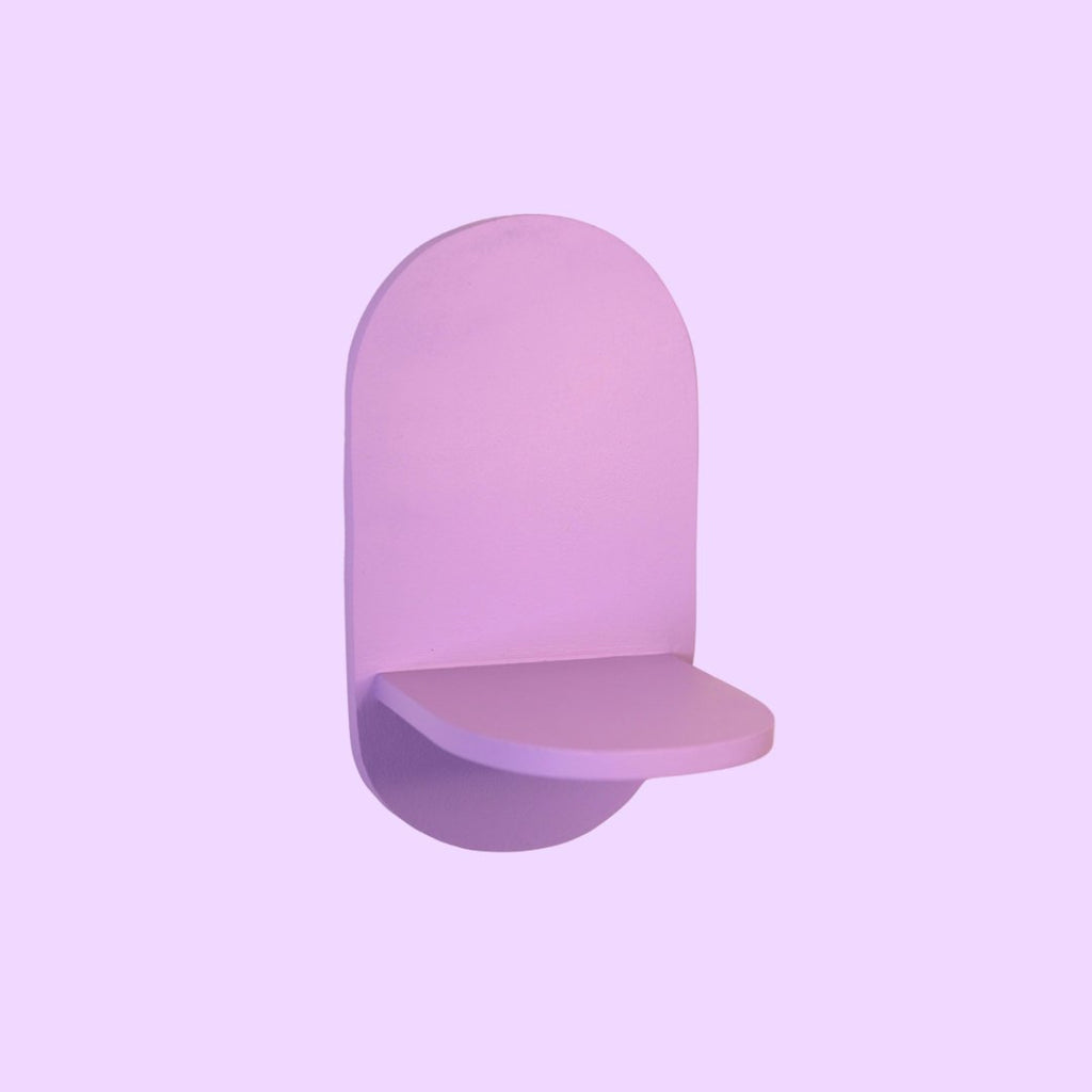 Estantería Oval: Lila