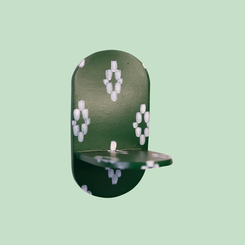 Estantería Oval Llengües Mallorquines: Verde Botella