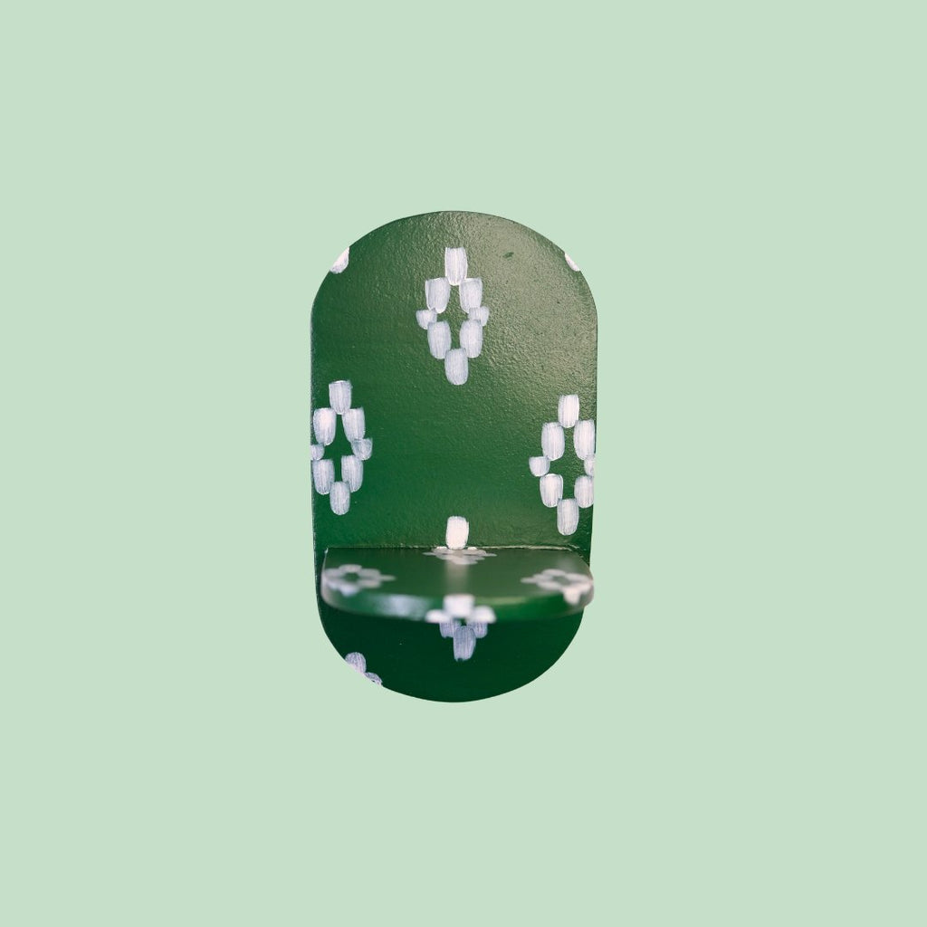 Estantería Oval Llengües Mallorquines: Verde Botella