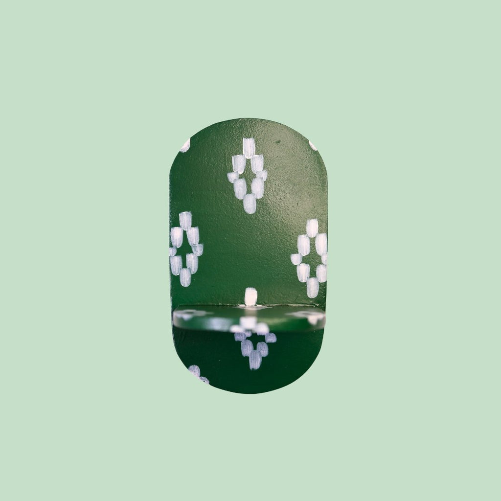 Estantería Oval Llengües Mallorquines: Verde Botella