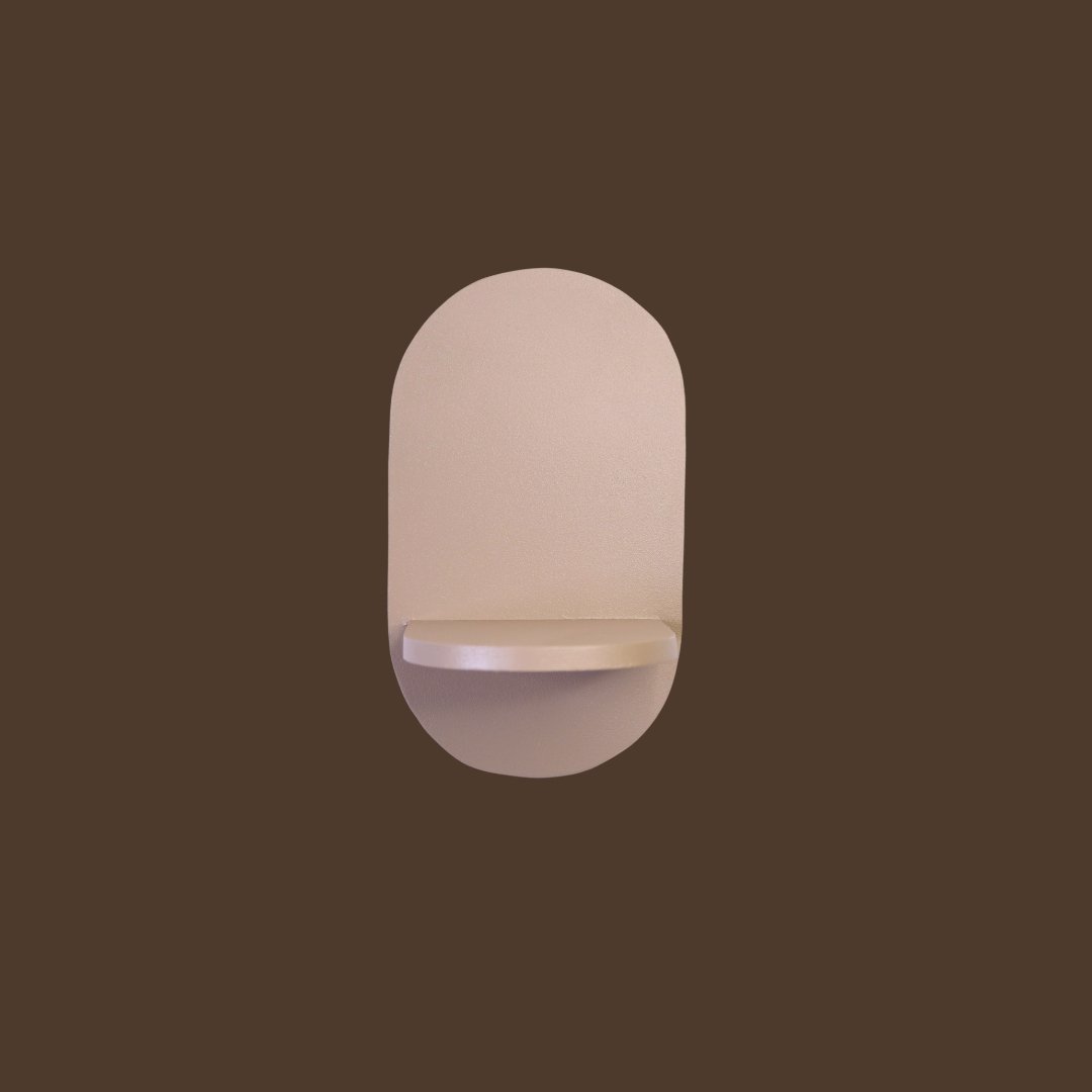 Estantería Oval: Tierra