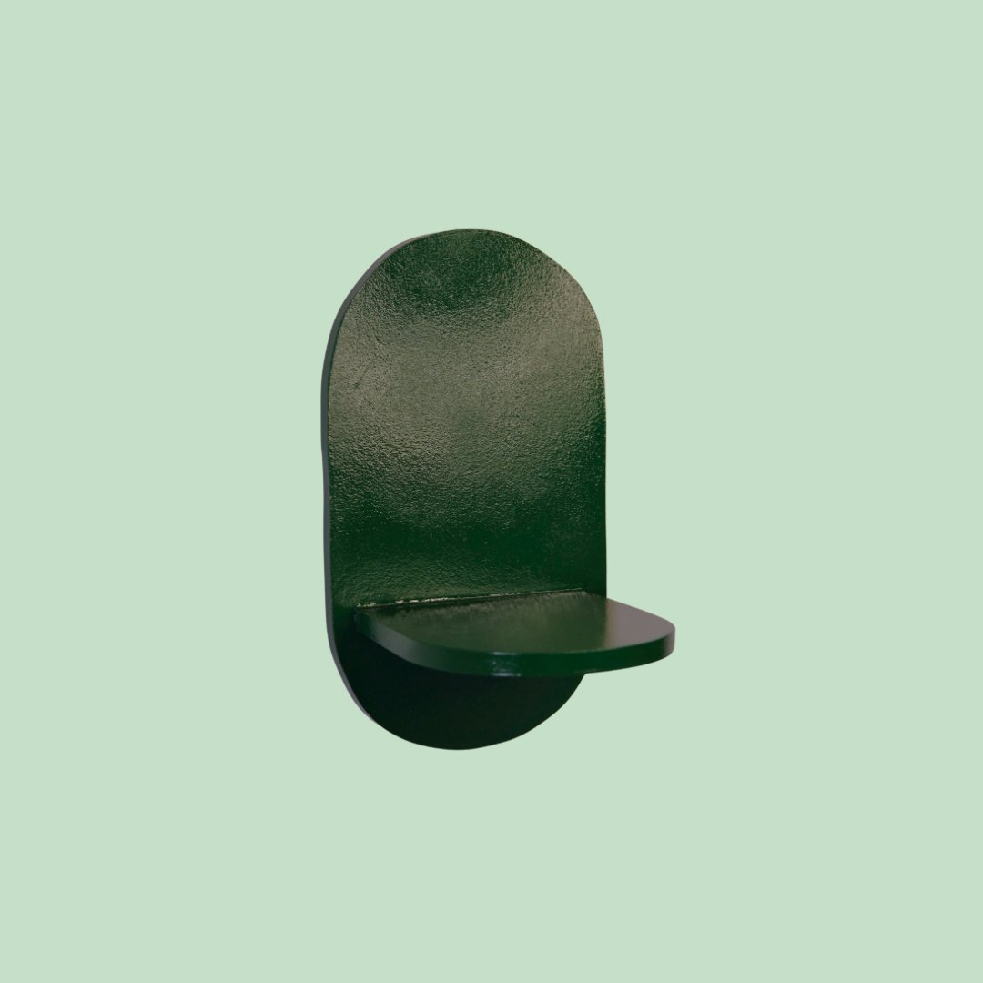 Estantería Oval: Verde Olivo