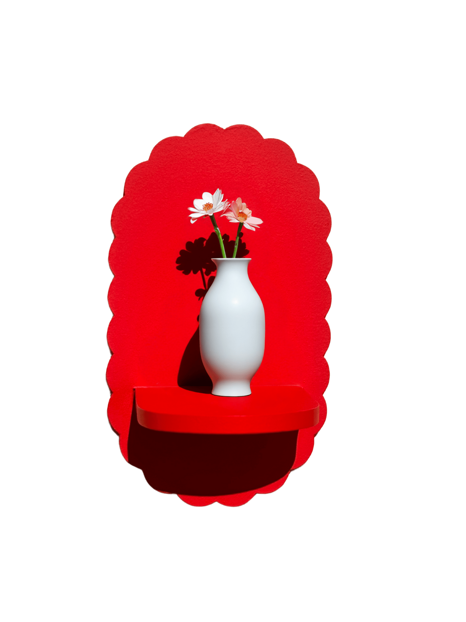 Estantería Pétalos Oval: Rojo - Estantería