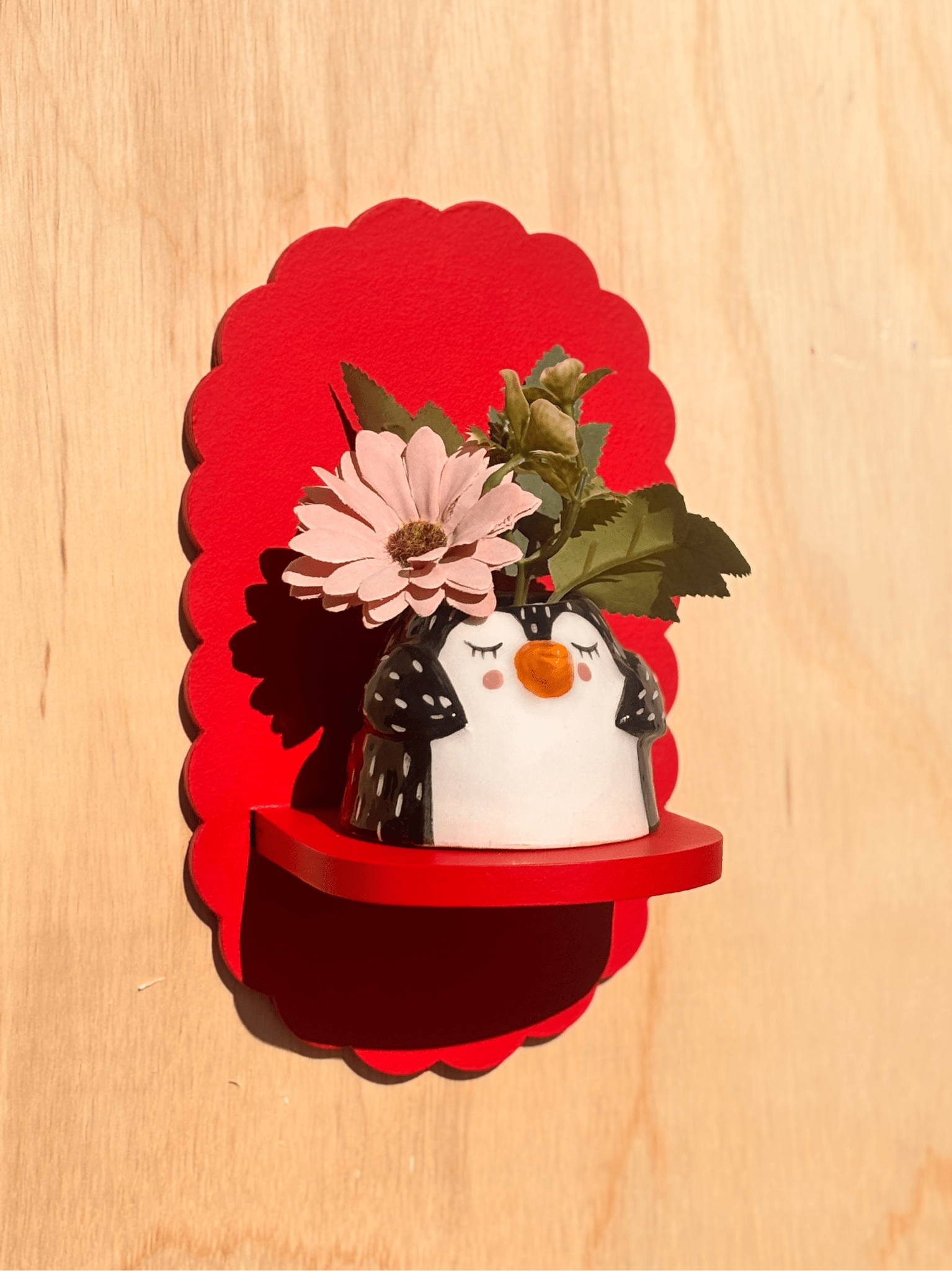 Estantería Pétalos Oval: Rojo - Estantería