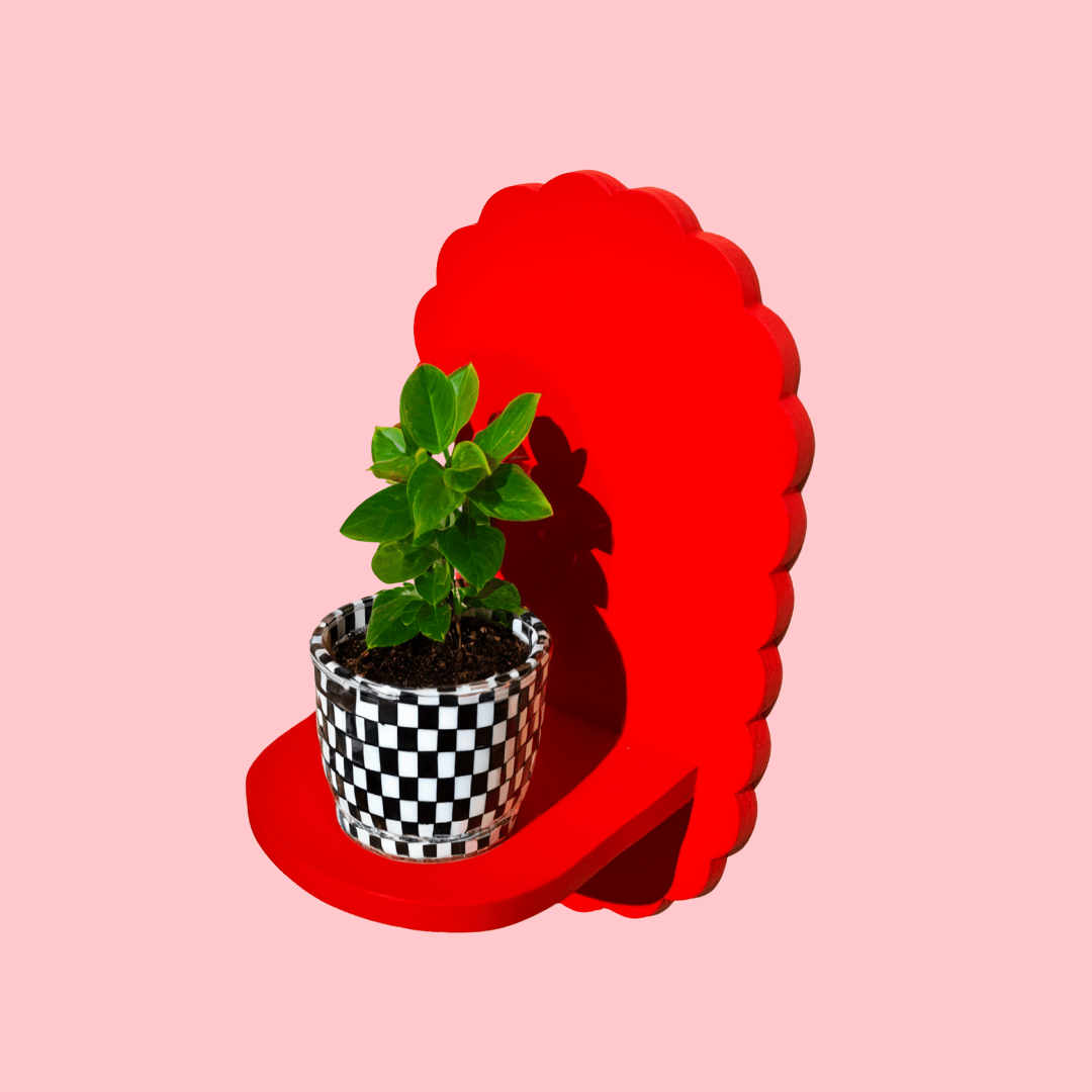 Estantería Pétalos Oval: Rojo - Estantería