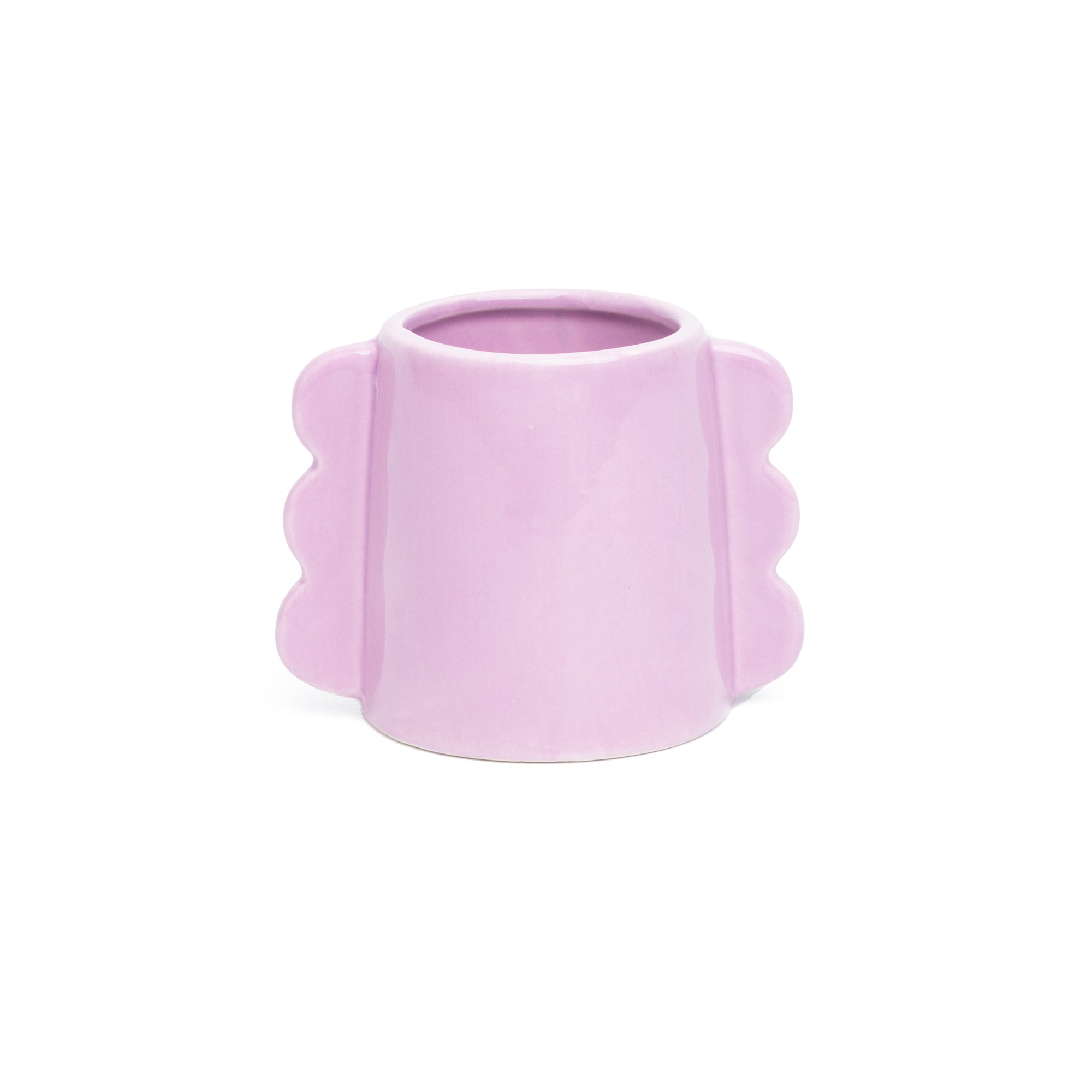 Maceta Pequeña Ondas: Lila