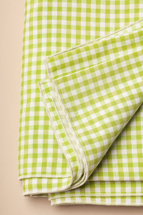 Mantel cuadros vichy verde - Mantel
