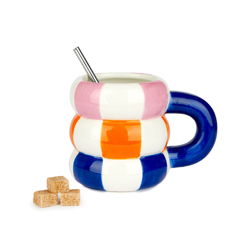 Mug Floats azul 300 ml cerámica