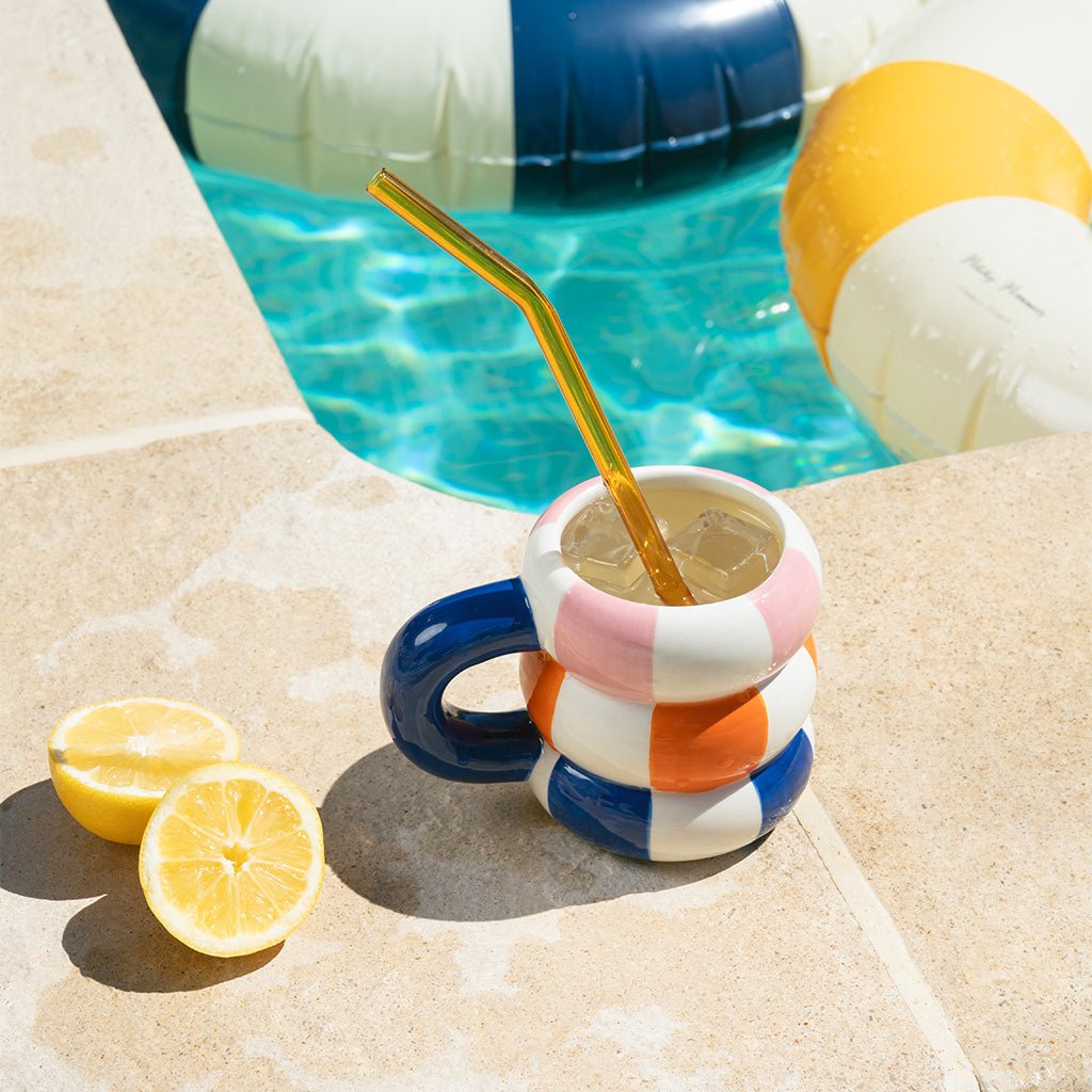 Mug Floats azul 300 ml cerámica