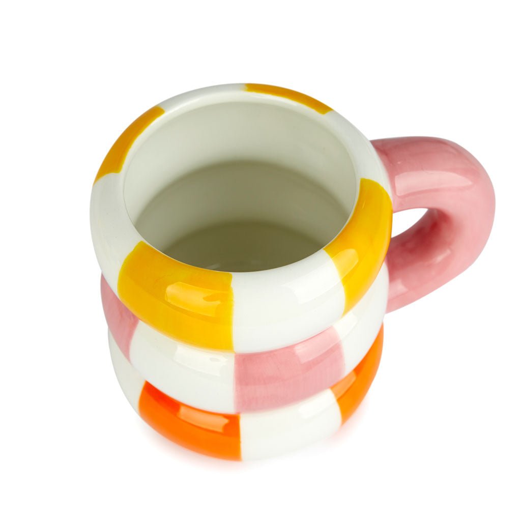 Mug Floats rosa 300 ml cerámica