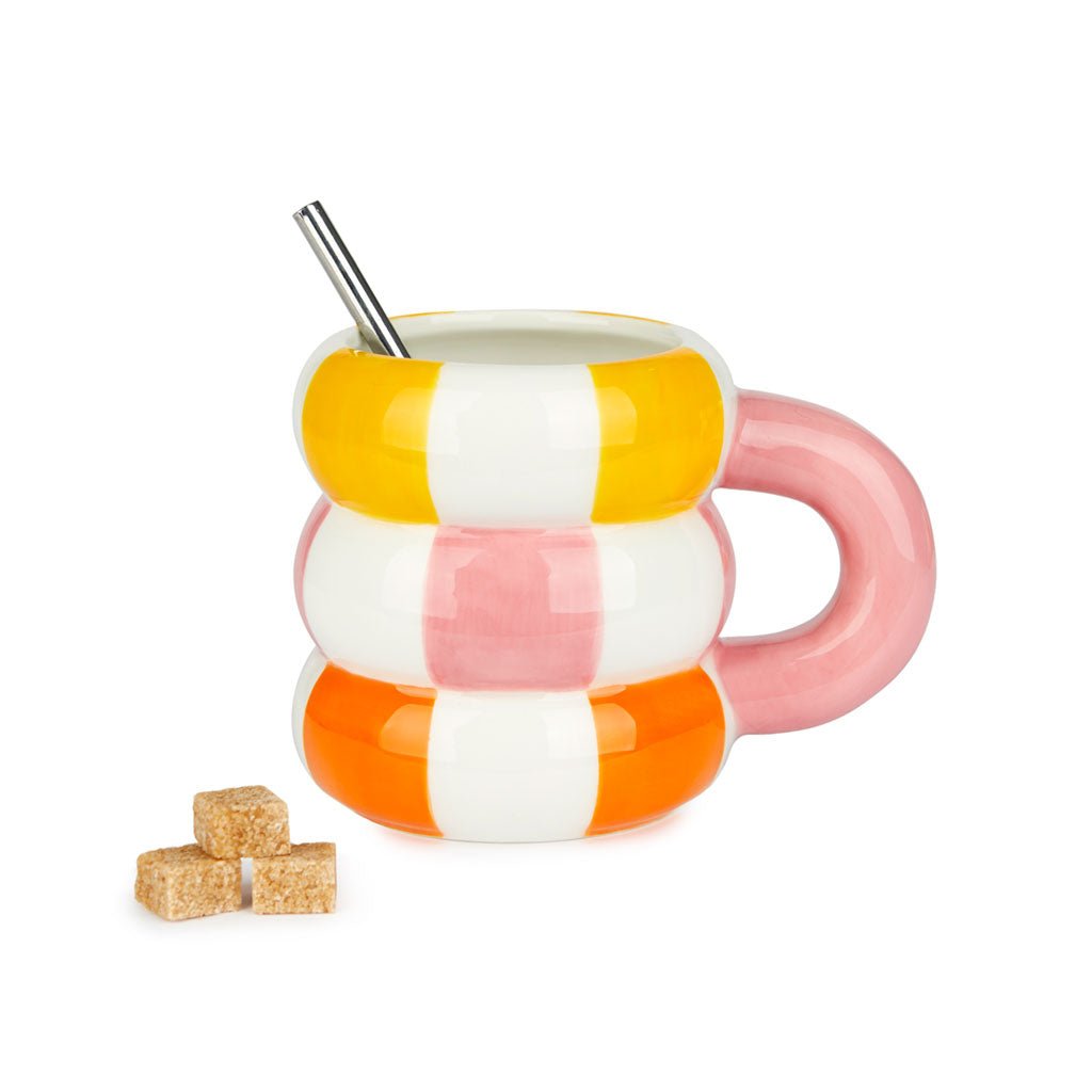 Mug Floats rosa 300 ml cerámica