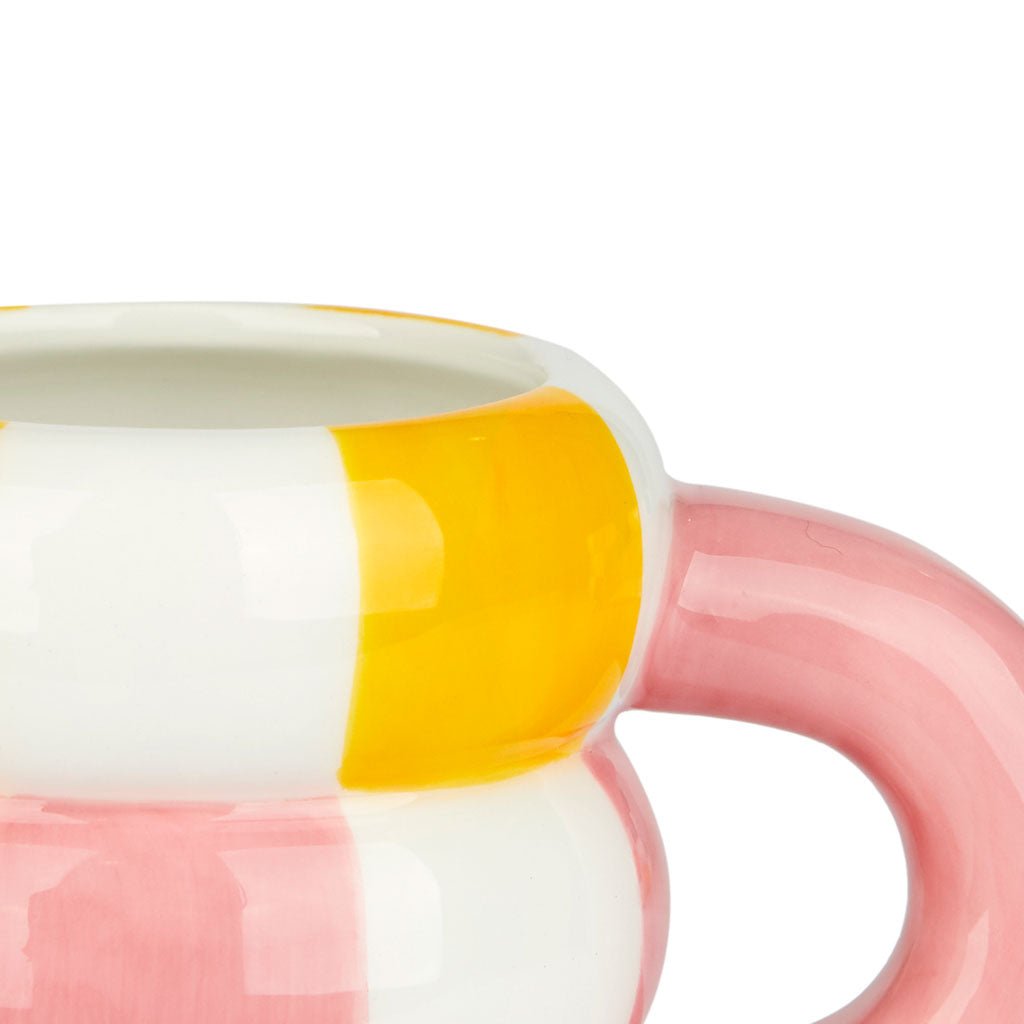 Mug Floats rosa 300 ml cerámica