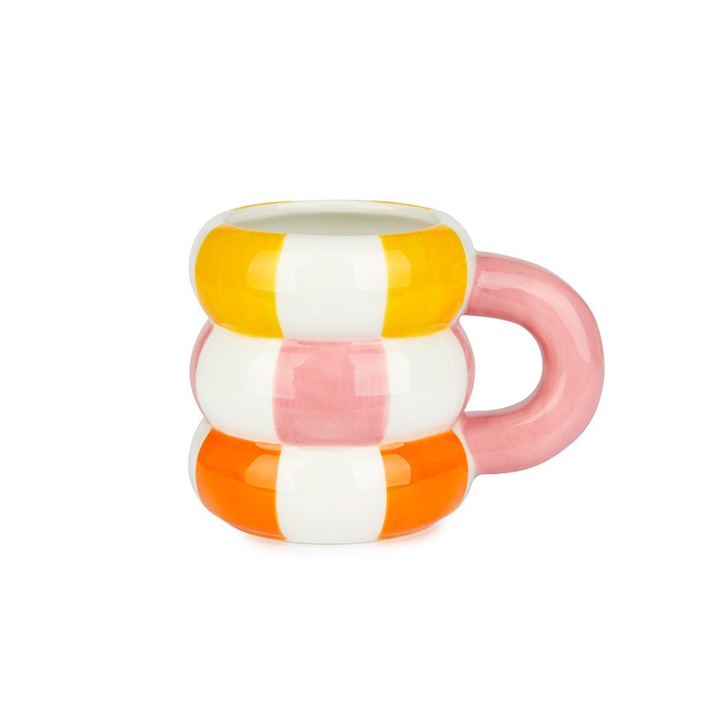 Mug Floats rosa 300 ml cerámica