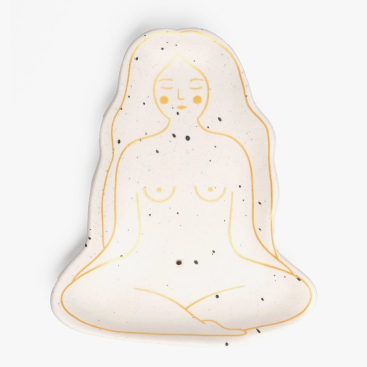 Mujer Desnuda: quemador de incienso