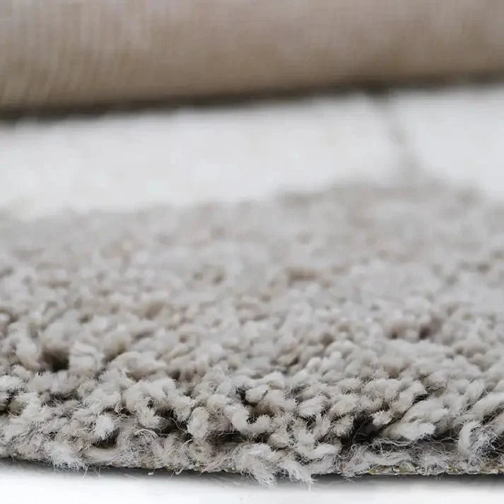 Alfombra BOHEMIAN DAISY ROND BEIGE
