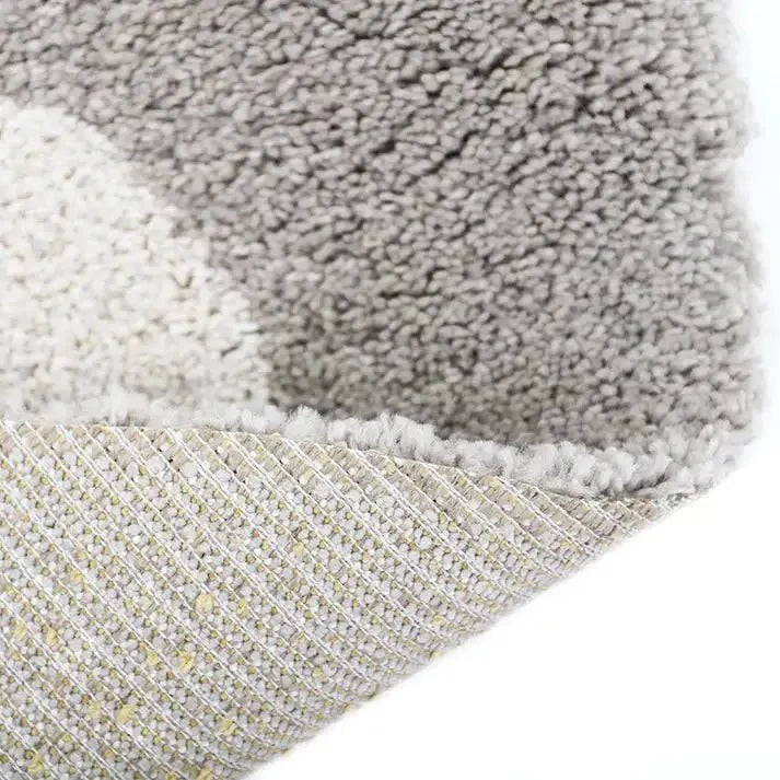Alfombra BOHEMIAN DAISY ROND BEIGE