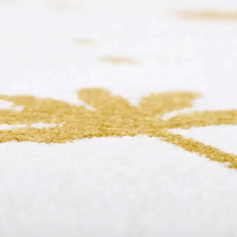 Alfombra petits palmiers LITTLE PALM MIEL