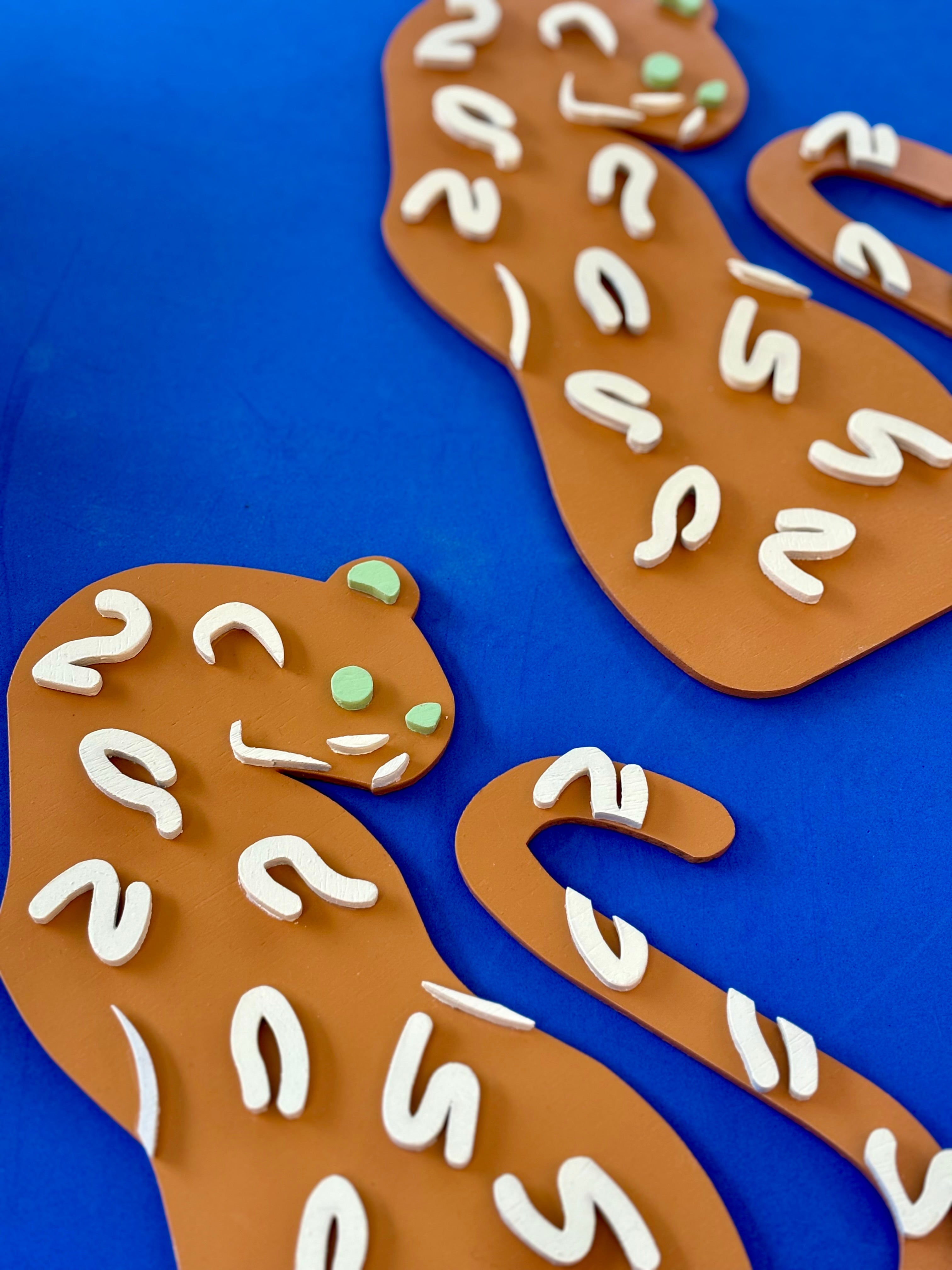 Orange Panther WallArt