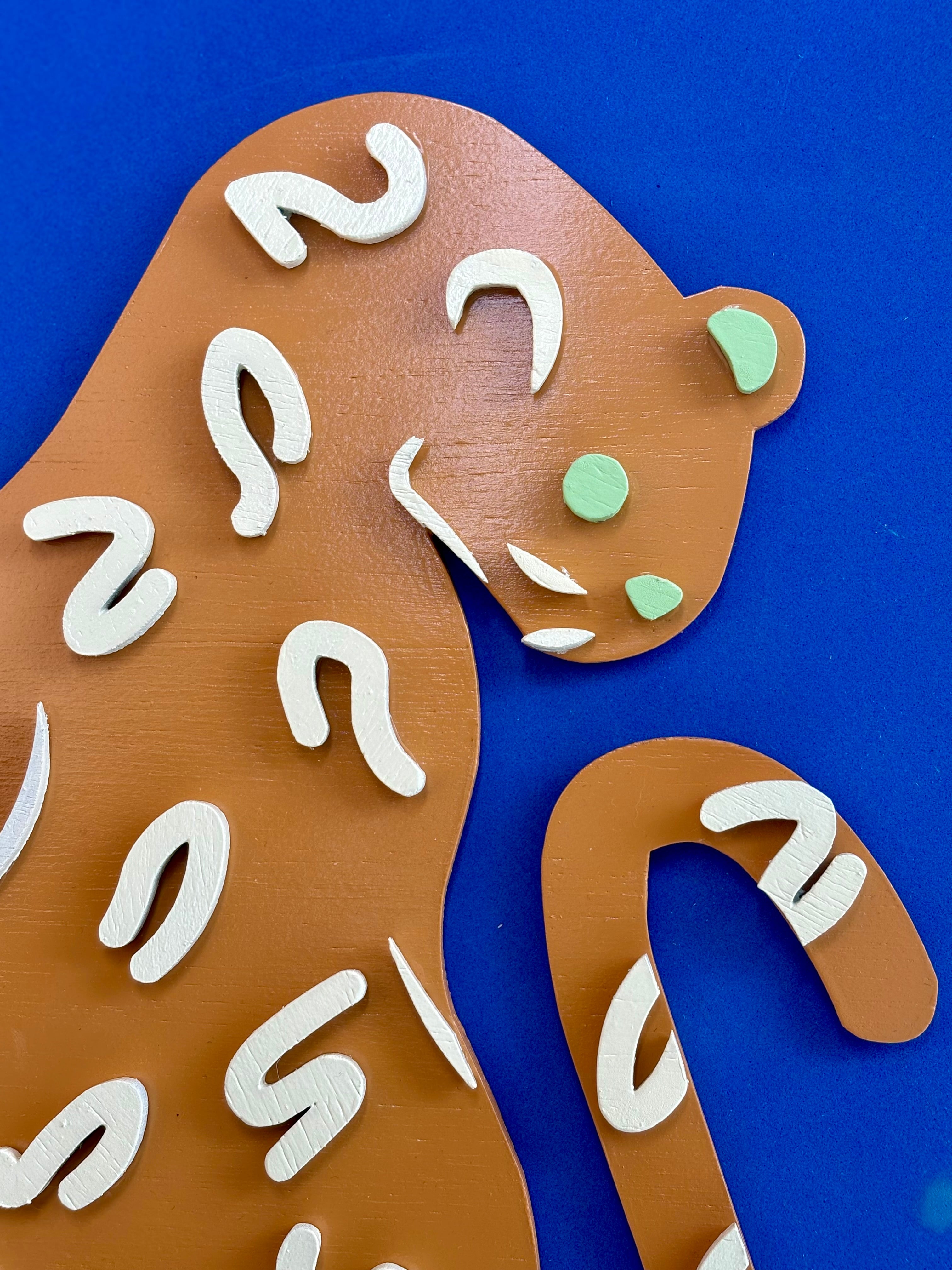 Orange Panther WallArt