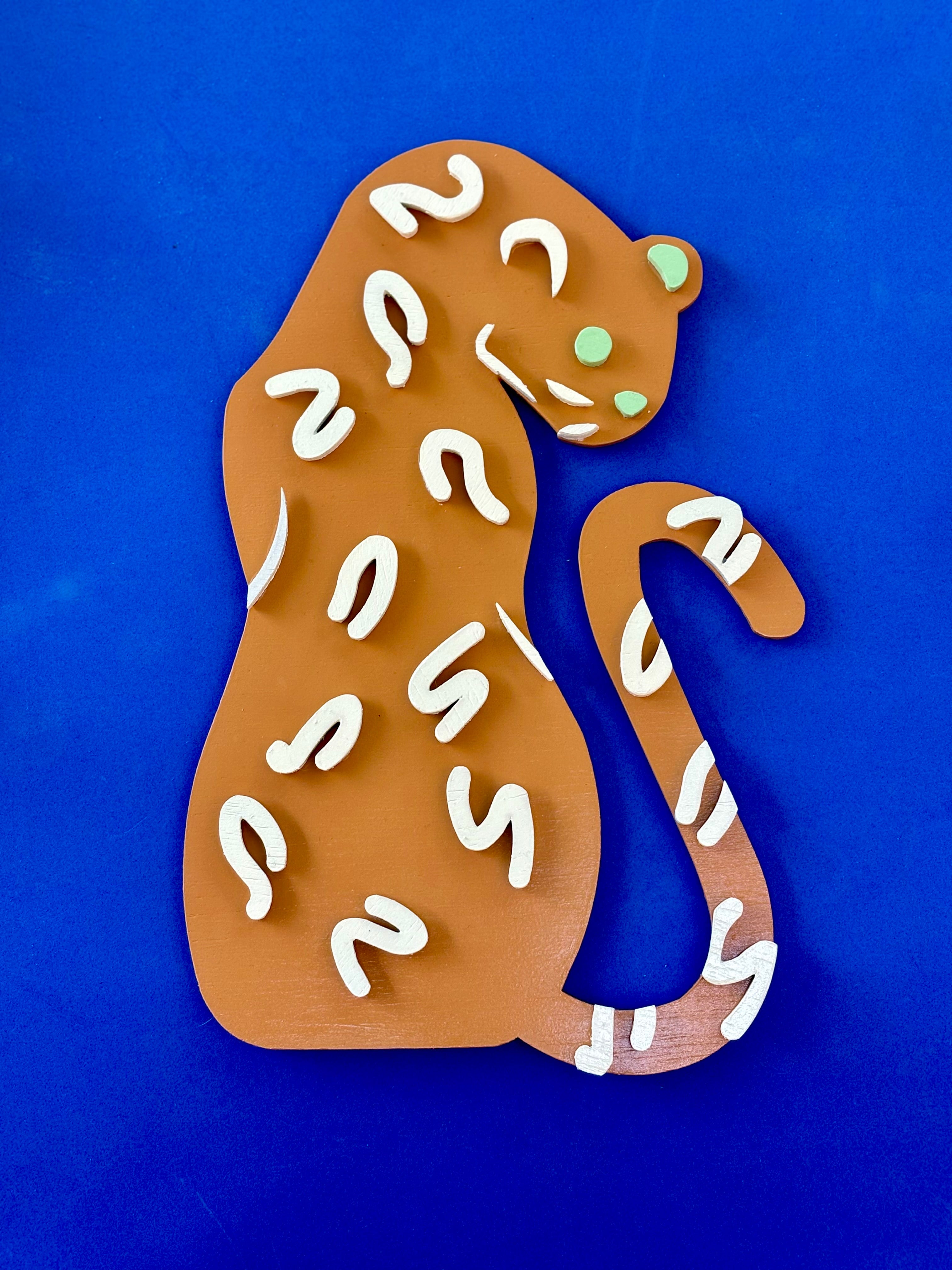 Orange Panther WallArt