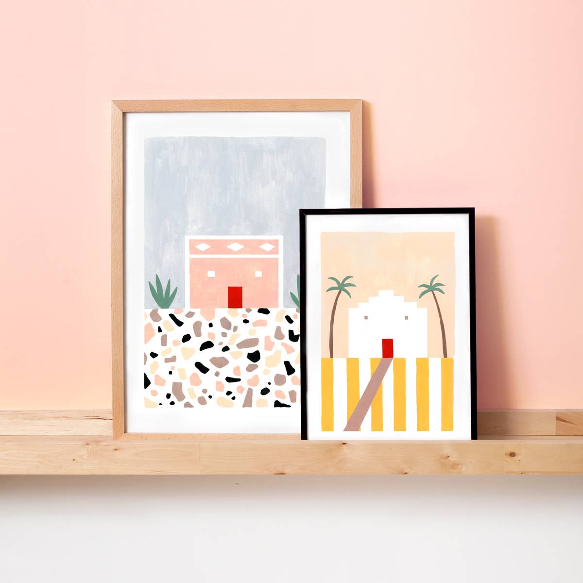 Portuguese House II Print: A4