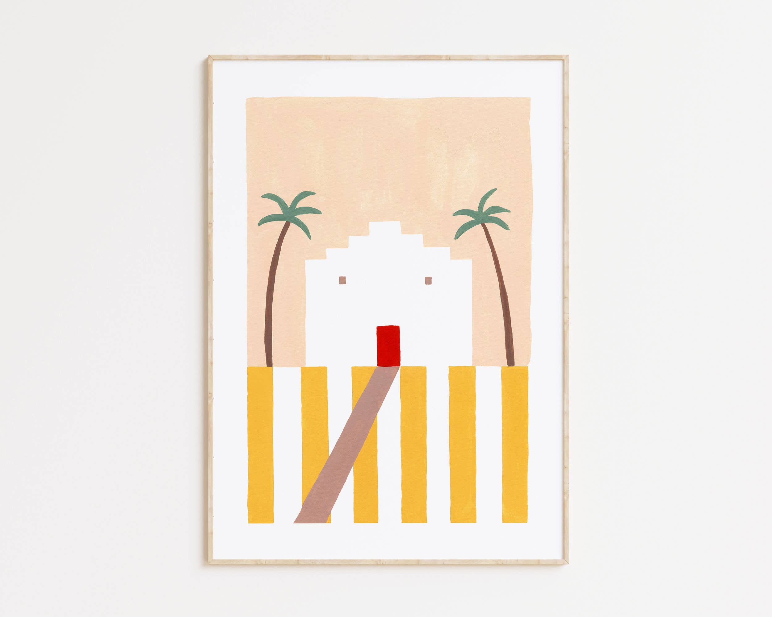 Portuguese House II Print: A4