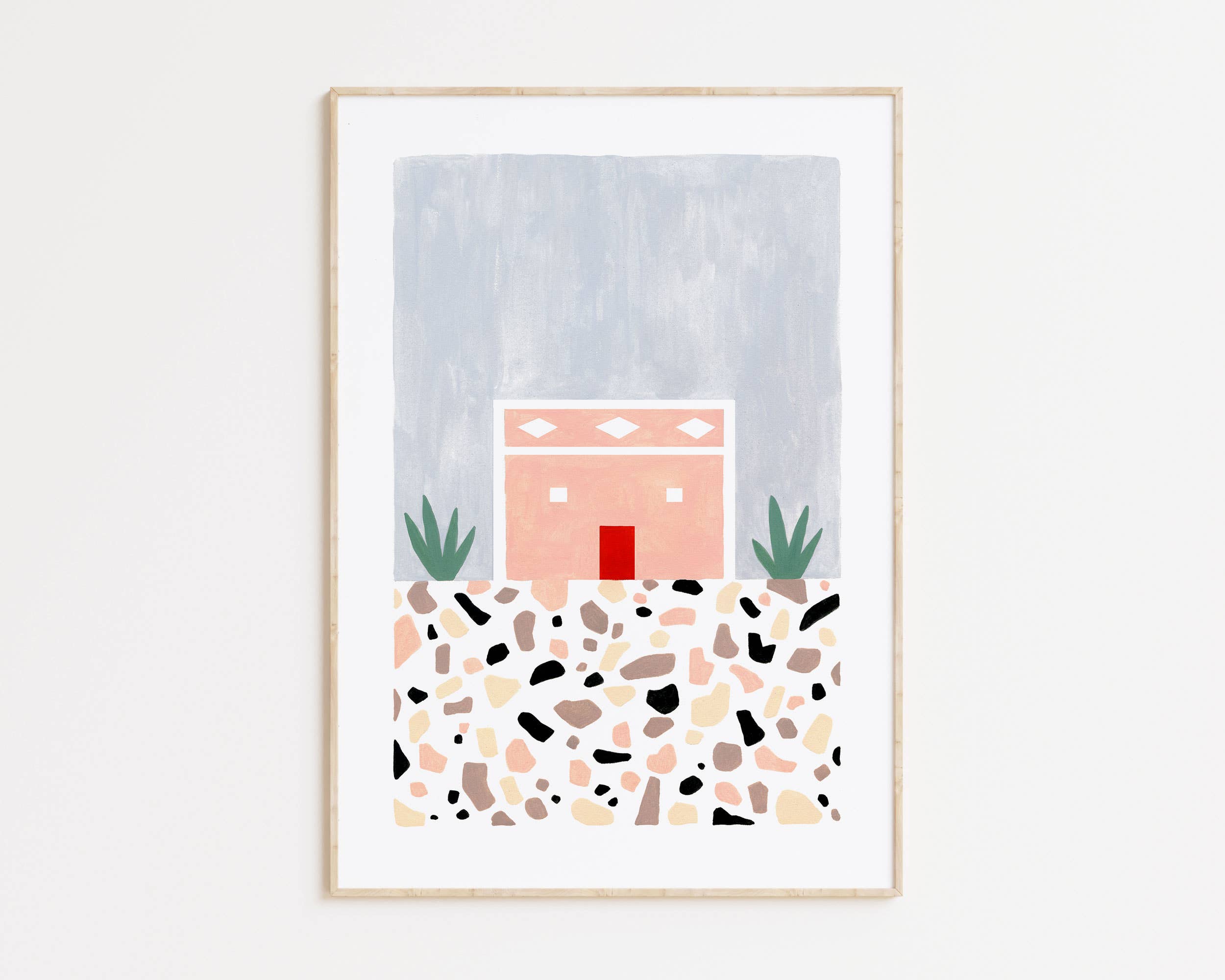Portuguese House Poster: A4