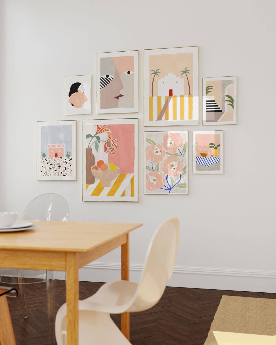 Portuguese House Poster: A4