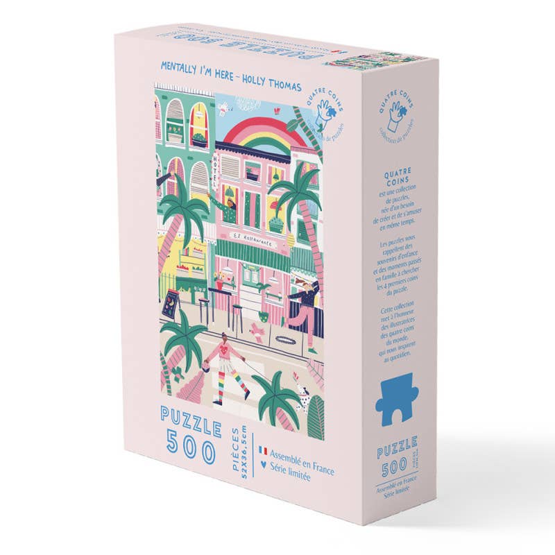 Puzzle: Mentally I'm Here de Holly Thomas, 500 piezas