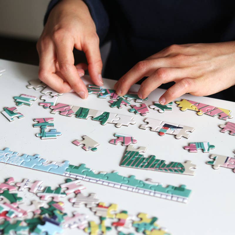 Puzzle: Mentally I'm Here de Holly Thomas, 500 piezas