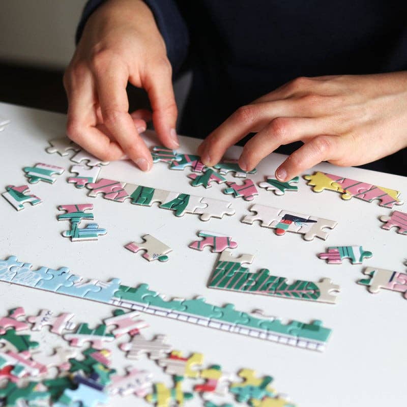Puzzle: Mentally I'm Here de Holly Thomas, 500 piezas