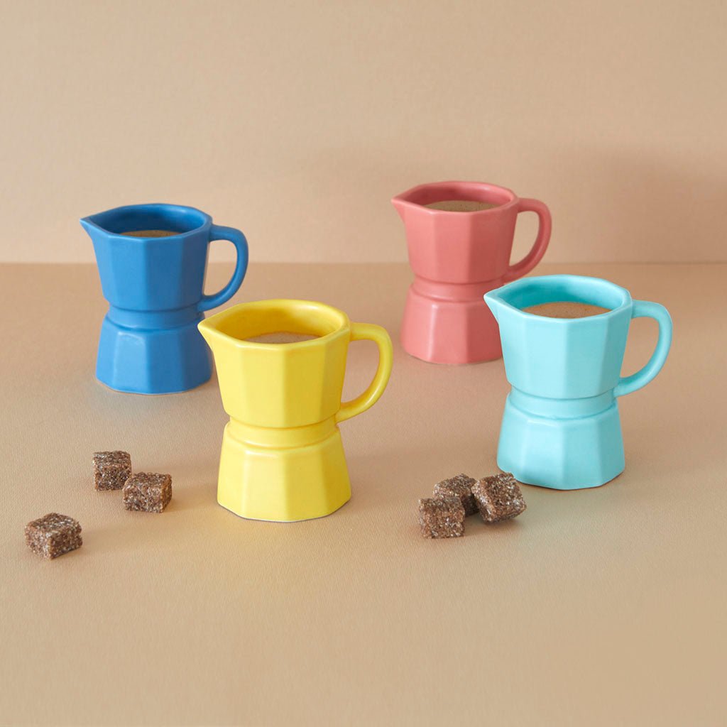 Set tazas de café Moka: 4 ud