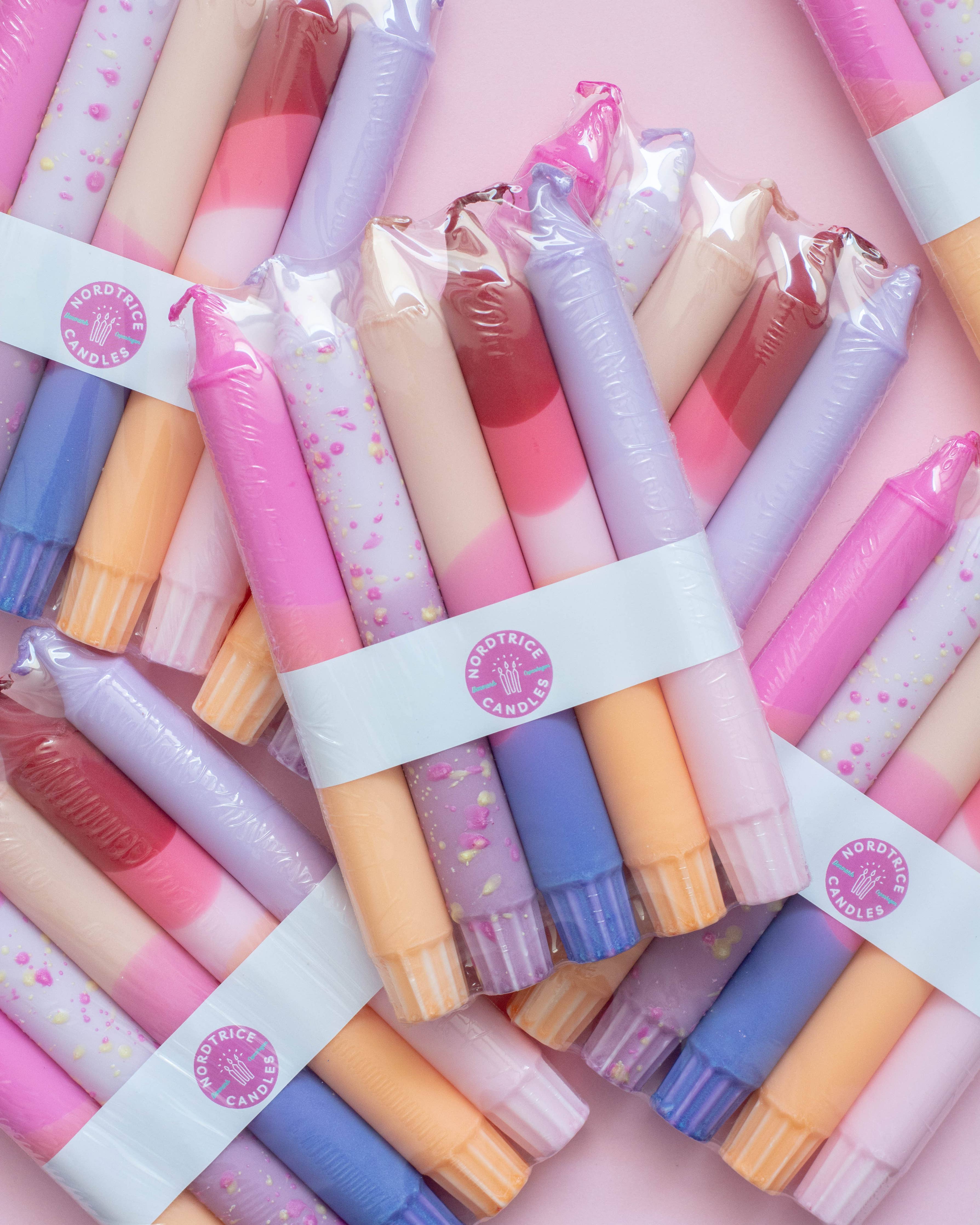 Velas Fiesta: Pack de 5