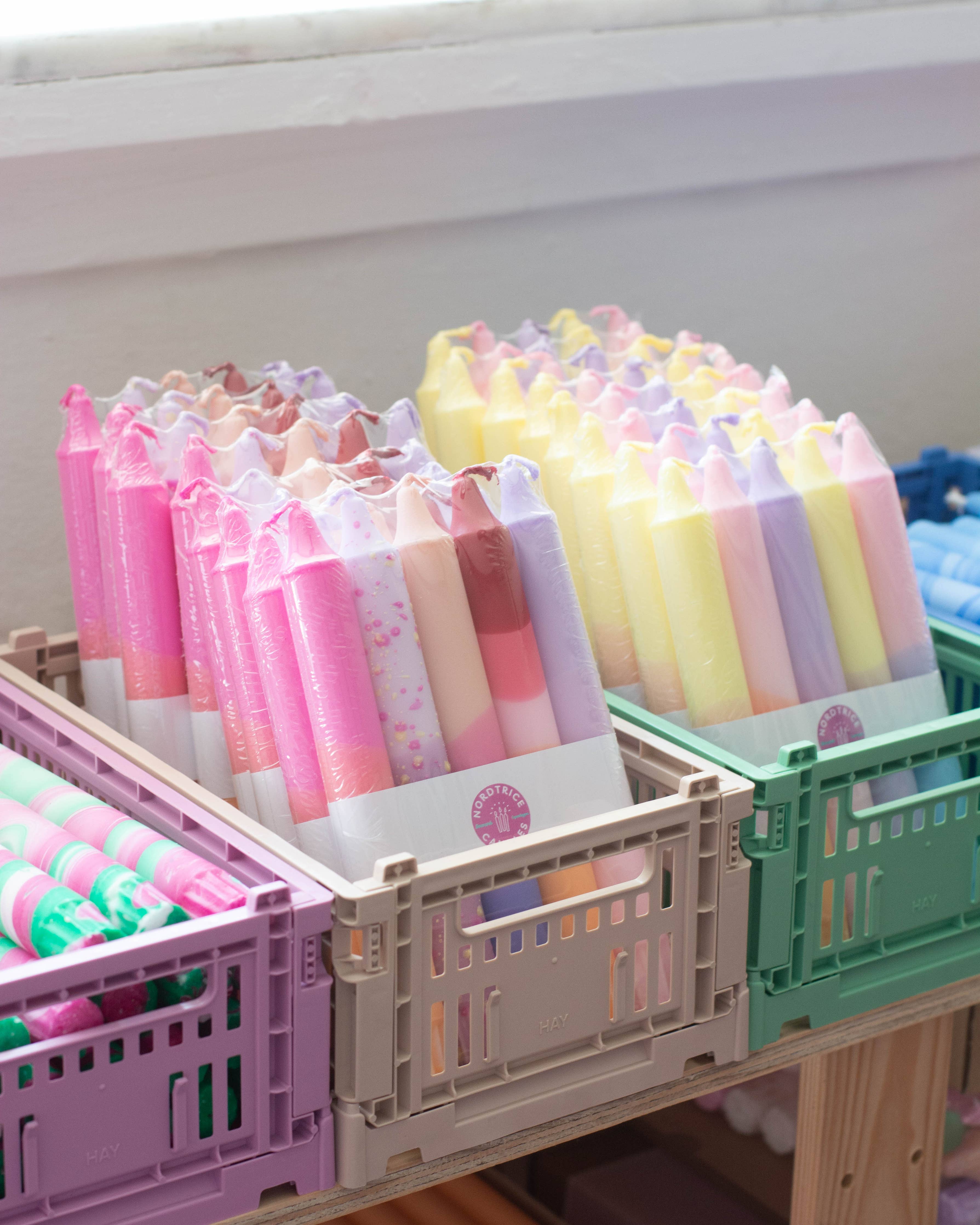 Velas Fiesta: Pack de 5